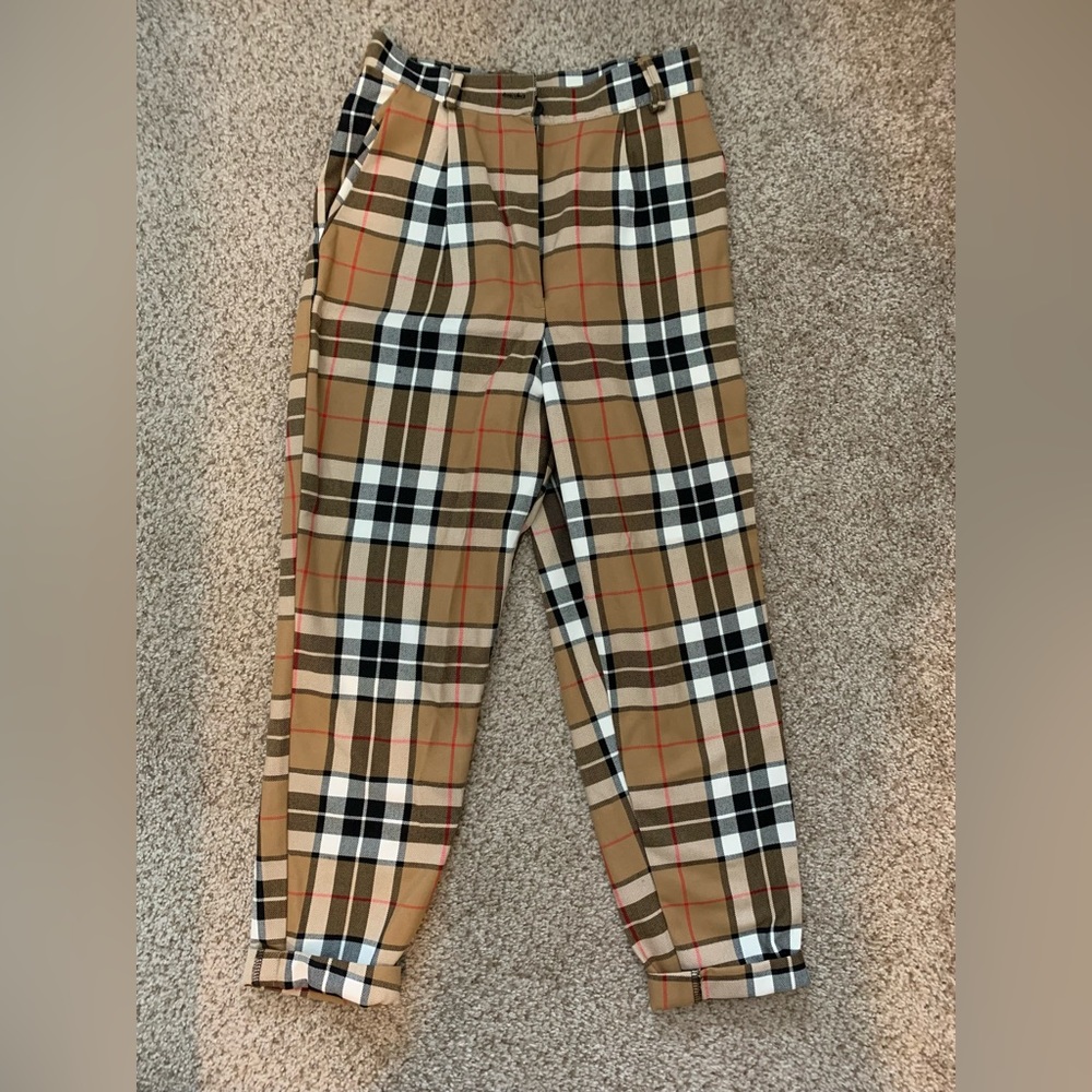 Plaid Trousers